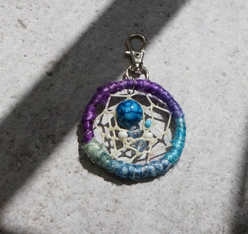 手工香蕉丝钥匙圈 - 钥匙链/钥匙包 - 丝．绢 多色