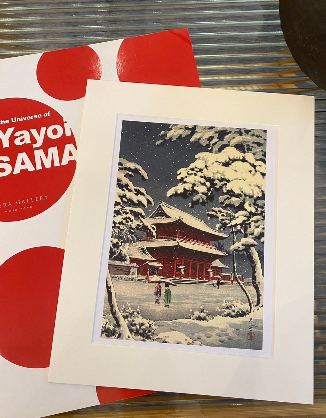 本店独立印制土屋光逸浮世绘版画 - 増上寺の雪精美插画 - 海报/装饰画/版画 - 纸 