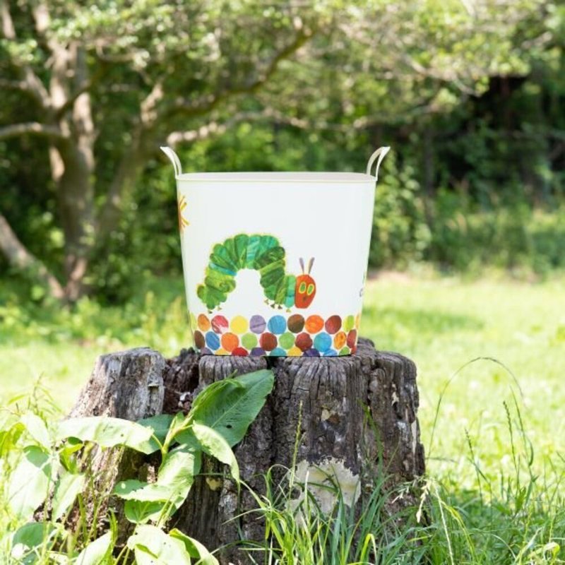 日本 Stacksto X Eric Carle 联名收纳篮 (太阳与毛毛虫) - 收纳用品 - 塑料 多色