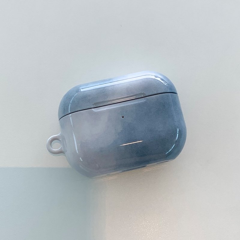 雾蓝色 Airpods & Buds 保护壳 - 耳机收纳 - 其他材质 