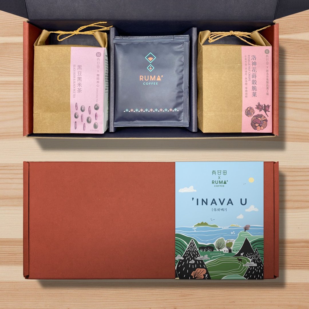 有甘田 X RUMA COFFEE ∣ 你好吗 礼盒 - 健康/养生 - 新鲜食材 红色