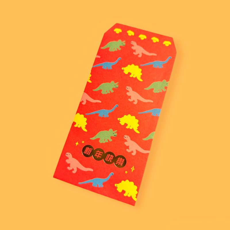 满满恐龙 满满福气 红包袋 - 红包/春联 - 纸 红色