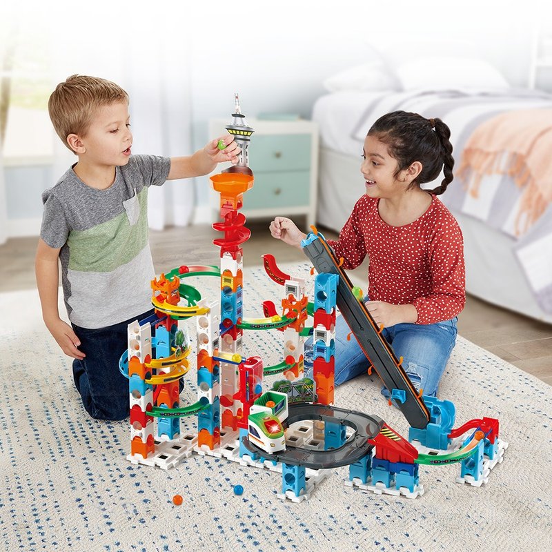 Vtech　智能滚球积木建构轨道组-超级城市列车组 - 玩具/玩偶 - 塑料 