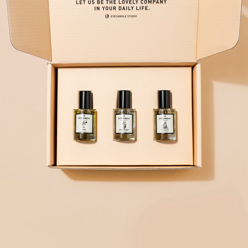 滚珠香水3入礼盒 - 香味任选 - 香水/香膏 - 精油 