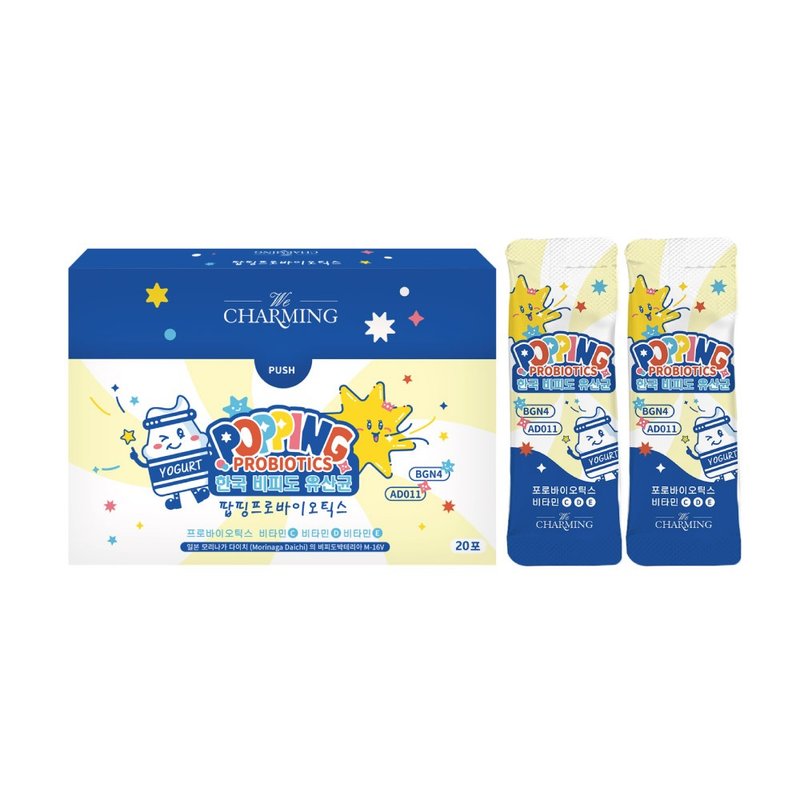 We Charming唯睛品-会跳舞的5D益生菌跳跳糖_优格口味 (20入/盒) - 其他 - 其他材质 