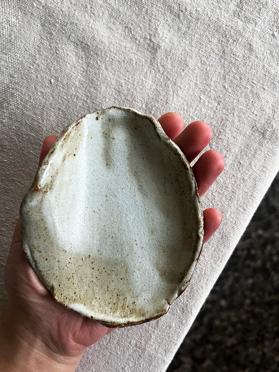 流白 茶则 香皿 零四 茶席 | 陶器皿 - 茶具/茶杯 - 陶 白色
