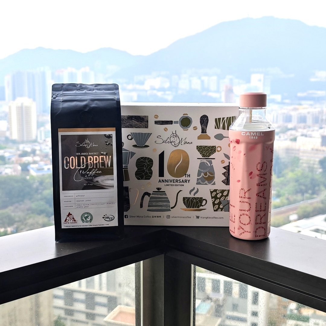 骆驼牌 X 香记咖啡 Flow53保温瓶 + Silver Mona冷萃咖啡礼盒套装 - 保温瓶/保温杯 - 其他材质 粉红色