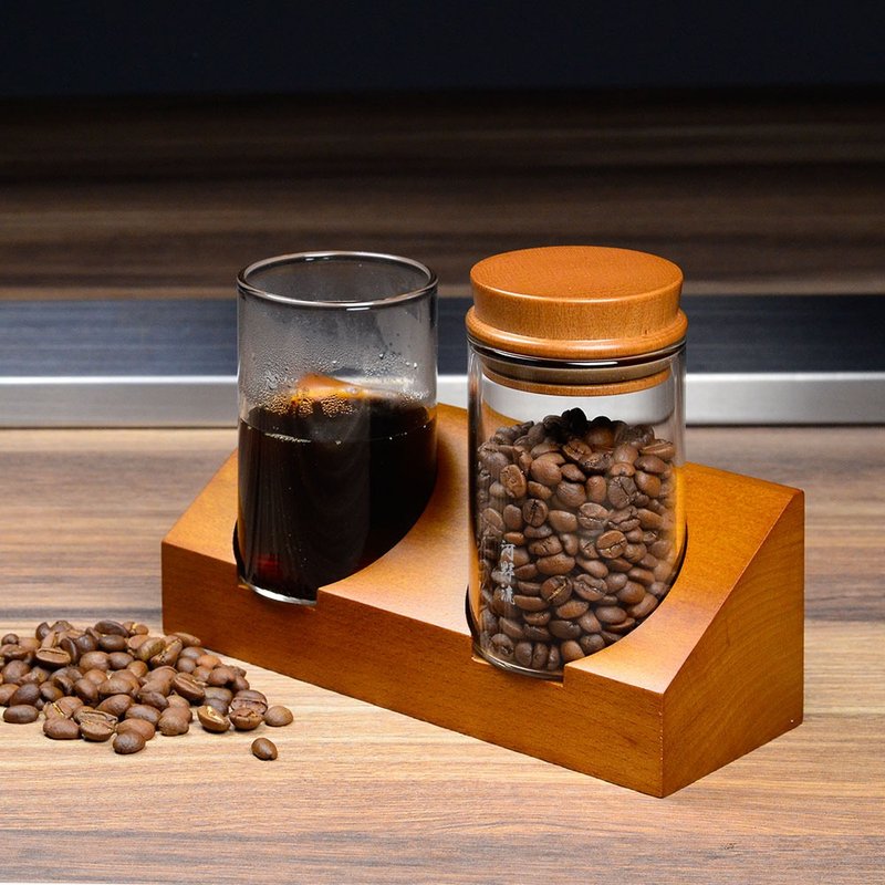 温润手感天然山毛榉木丨Driver 河野流原木双子座 - 咖啡壶/周边 - 木头 咖啡色