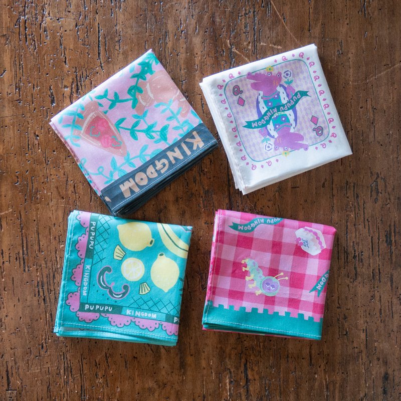 手帕 - 手帕/方巾 - 棉．麻 粉红色