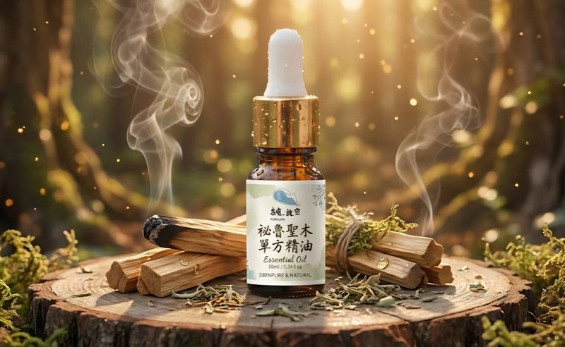 秘鲁圣木单方精油 - 为心灵去角质  来自南美的神圣疗愈气息 - 香薰/精油/线香 - 精油 卡其色