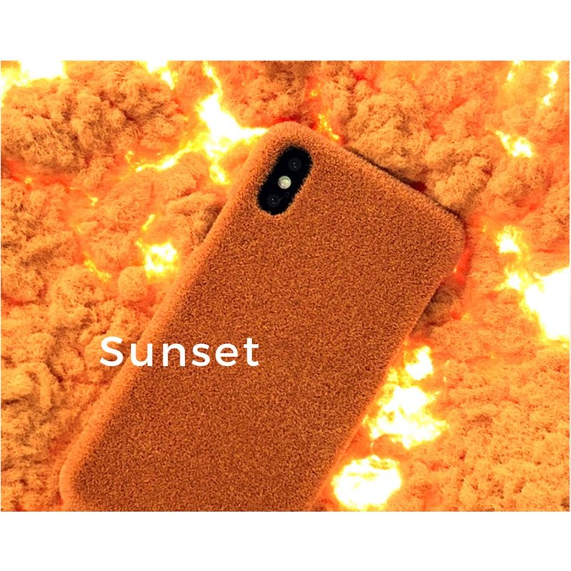 Shibaful iPhone XS/ XR / XS Max 日落 Sunset 手机壳 秋冬限定 - 手机壳/手机套 - 其他材质 橘色