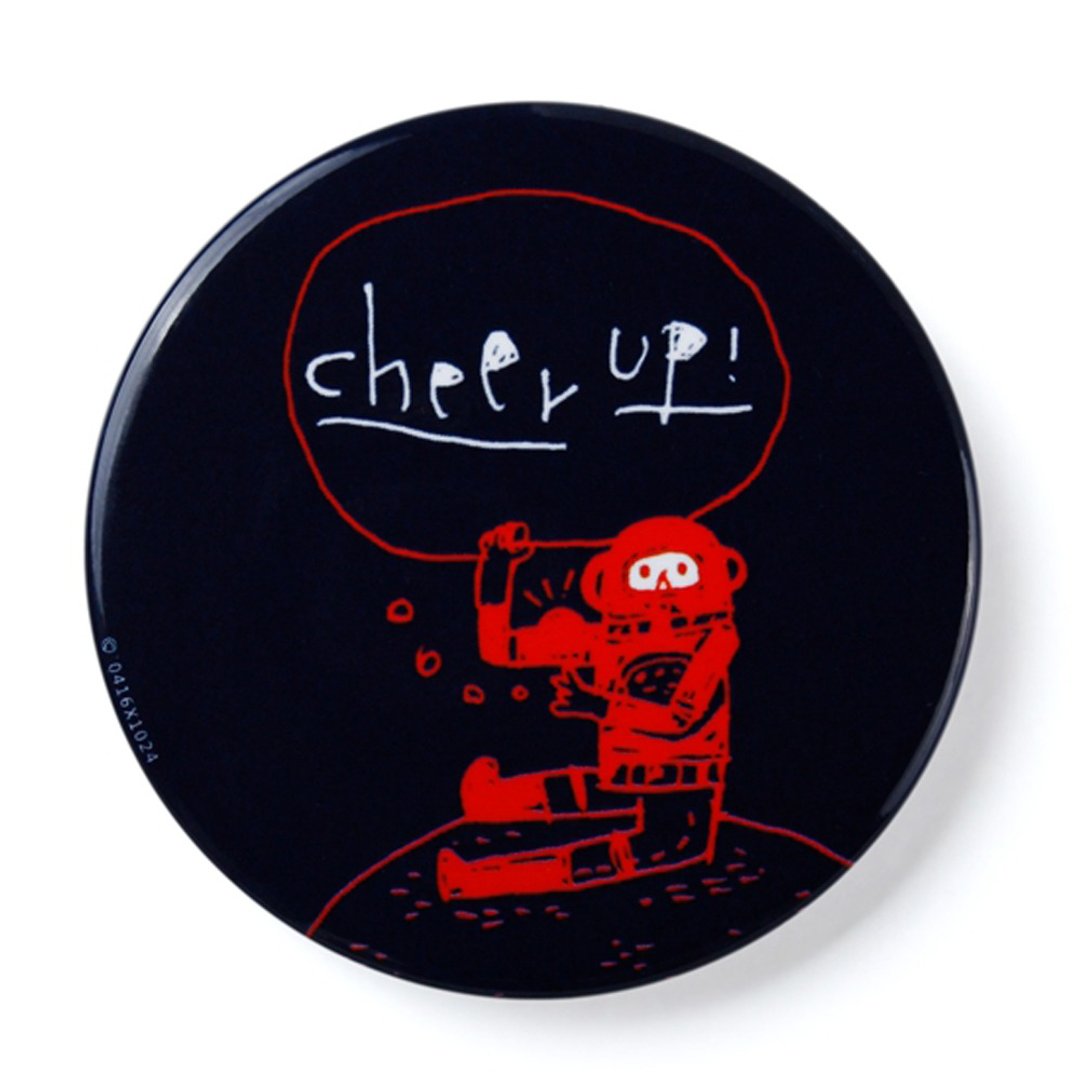 cheer up! / 徽章 / 胸章 - 徽章/别针 - 其他金属 黑色