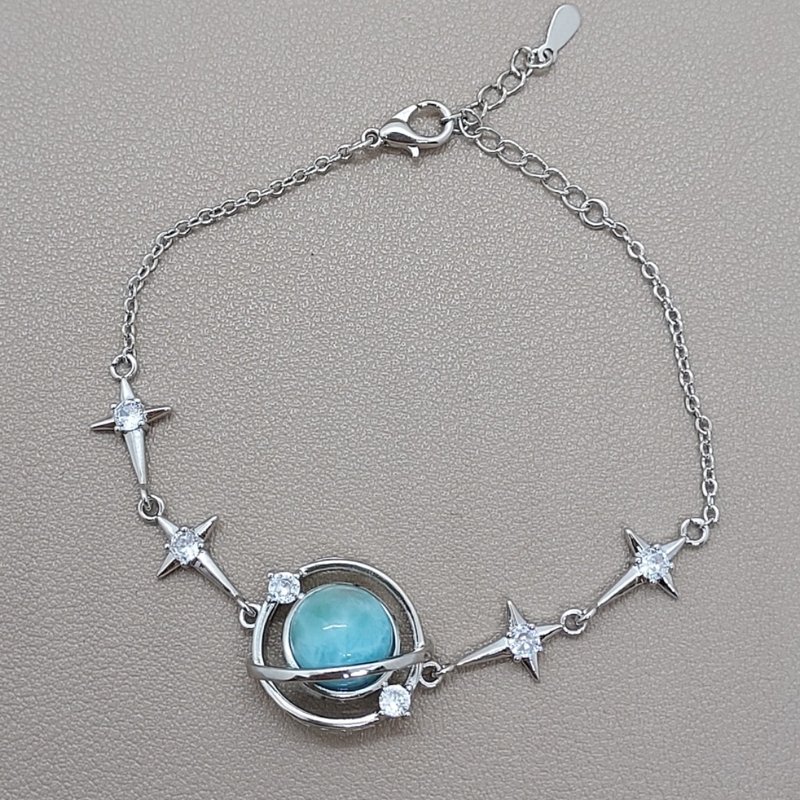 海纹石(拉利玛)手錬 - 改善表达沟通能力 - 手链/手环 - 半宝石 