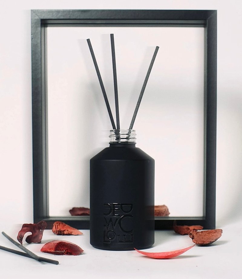 极简雅黑扩香瓶 CLASSIC REED DIFFUSER - 香薰/精油/线香 - 琉璃 