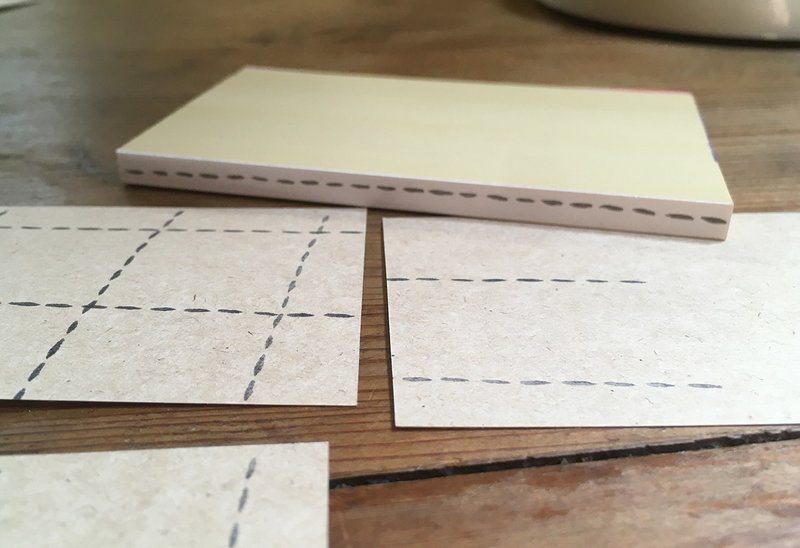 丸丸猫虚线印章(单个) - 印章/印台 - 木头 