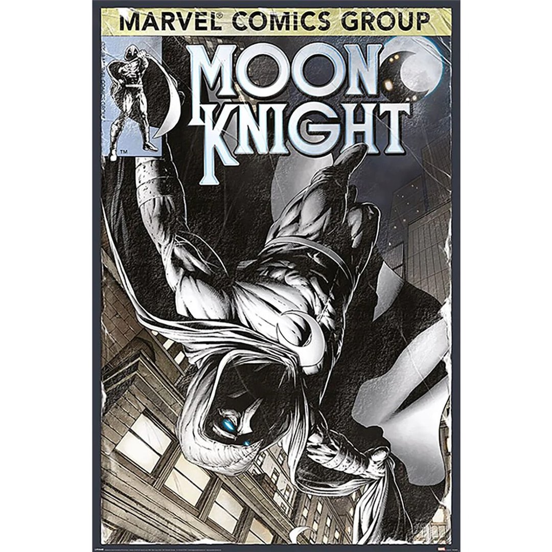 【漫威】月光骑士漫画风海报/MARVEL /MOON KNIGHT - 海报/装饰画/版画 - 纸 