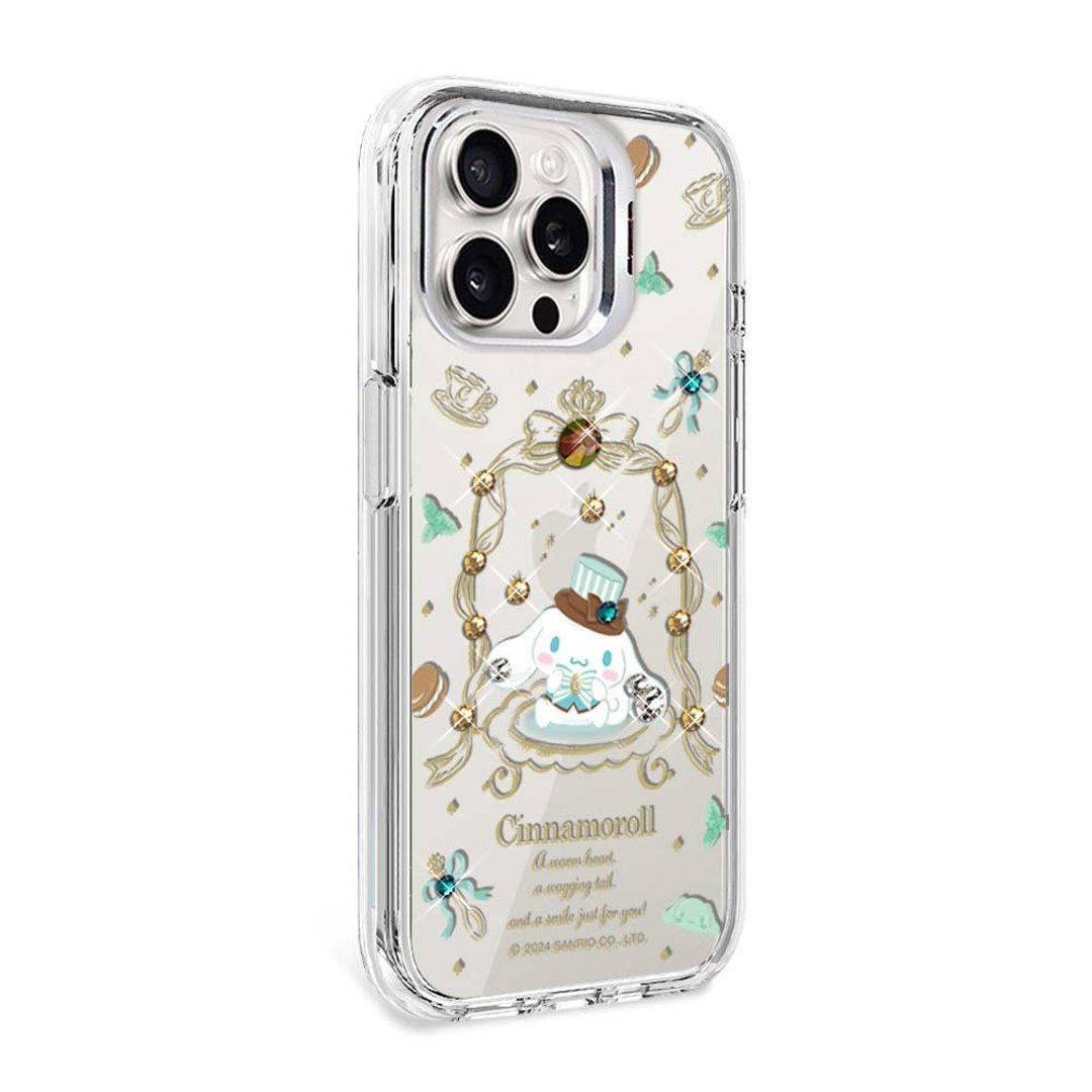 三丽鸥 iPhone 全系列 防震双料隐形立架彩钻手机壳-甜点大耳狗 - 手机壳/手机套 - 其他材质 多色