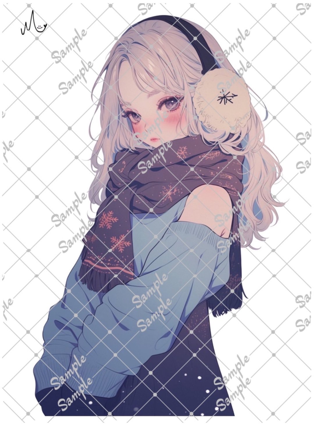 原创人物贴纸 10月新品 - 贴纸 - 纸 