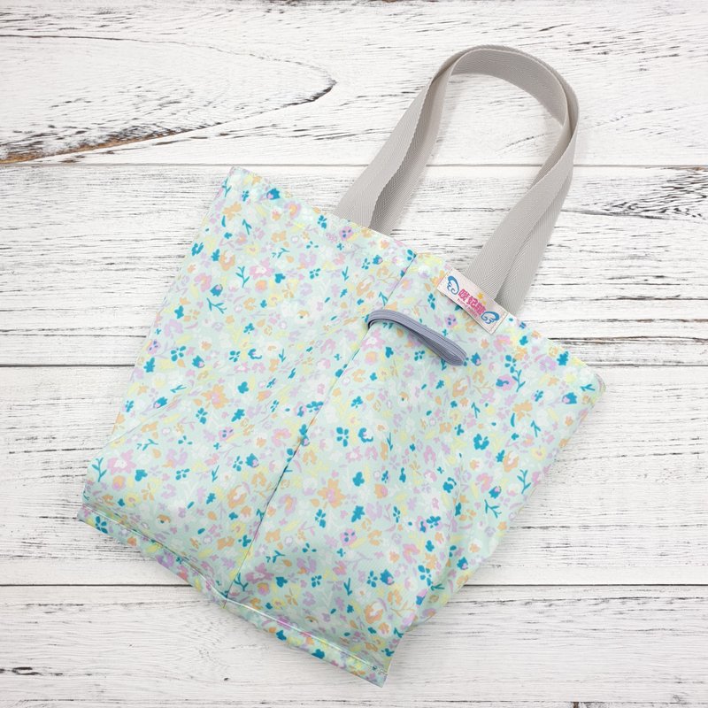 S02-环保双杯乐享袋 超轻量饮料袋 一杯=二杯 早餐袋 二格袋 - 手提包/手提袋 - 防水材质 