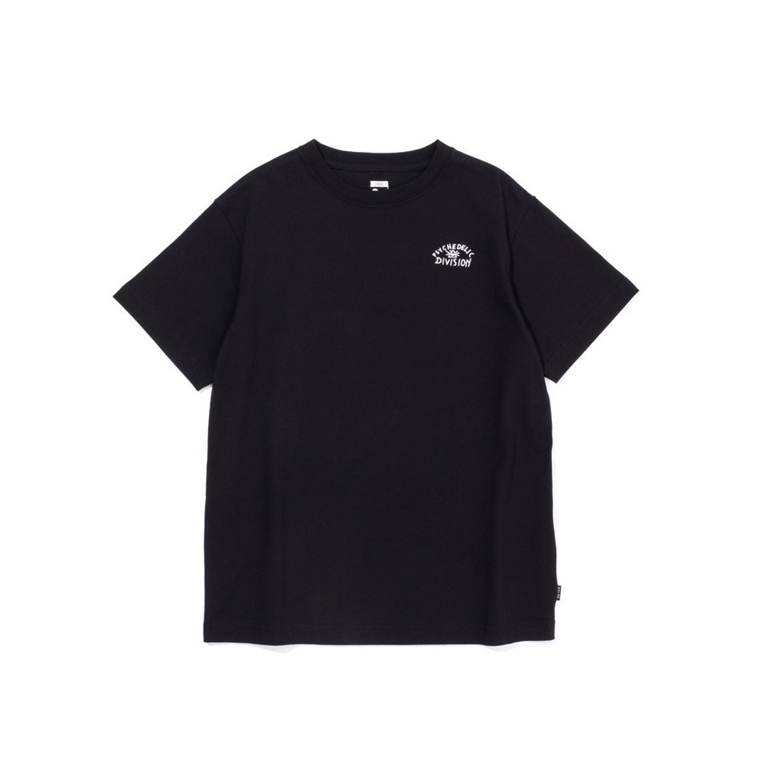 日本限定 POLER RELAX FIT KIDS TEE 山形眼重磅儿童TEE / 黑色 - 男装上衣/T 恤 - 棉 黑色