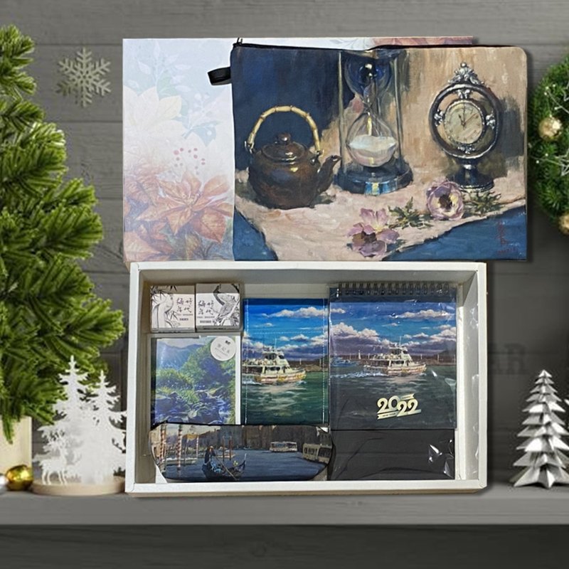 【新年礼盒】新年艺文创作 DIY创意贴 - 文件夹/资料夹 - 其他材质 多色