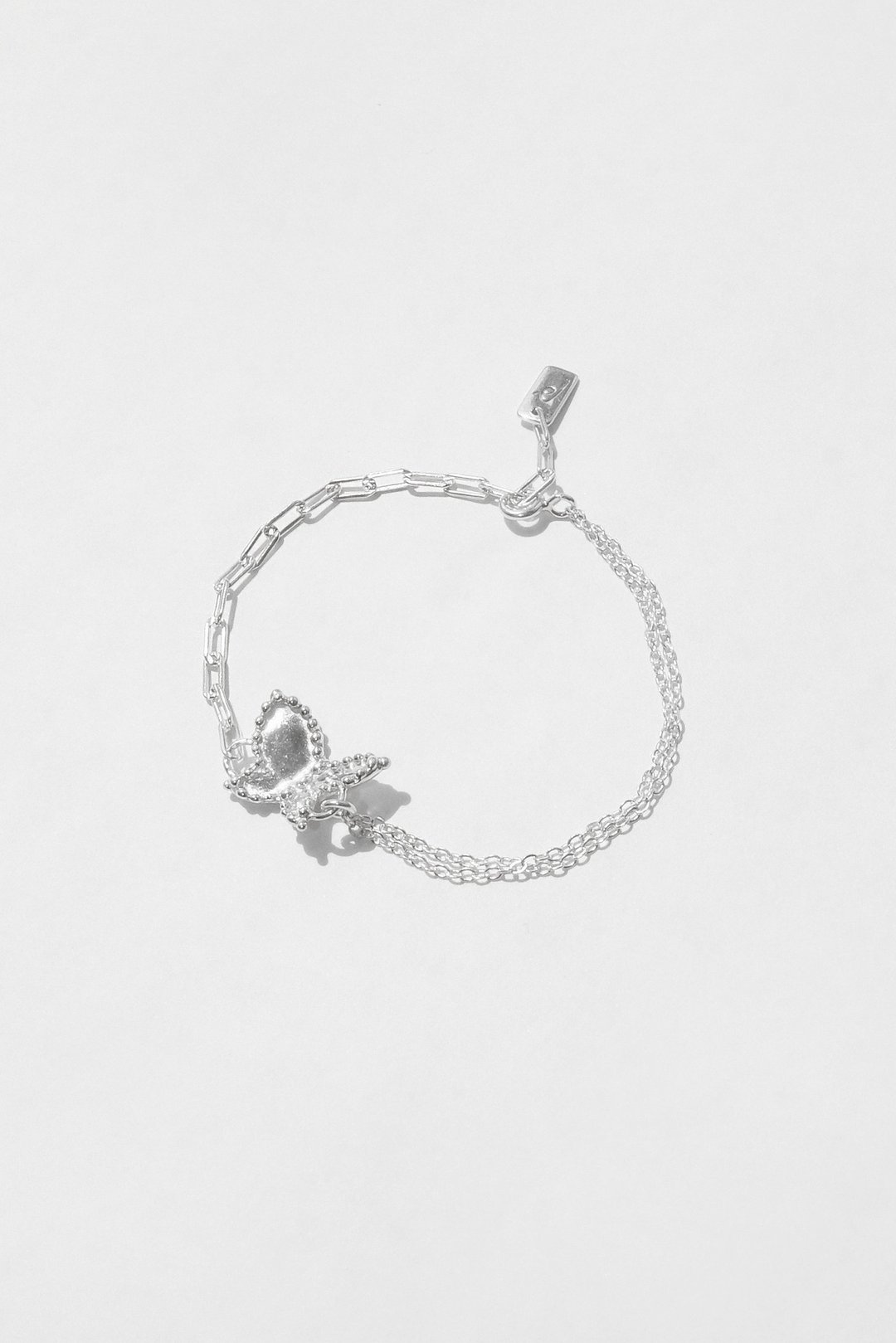 Ediths Butterfly Bracelet 伊迪丝的蝴蝶手链 - 手链/手环 - 纯银 银色