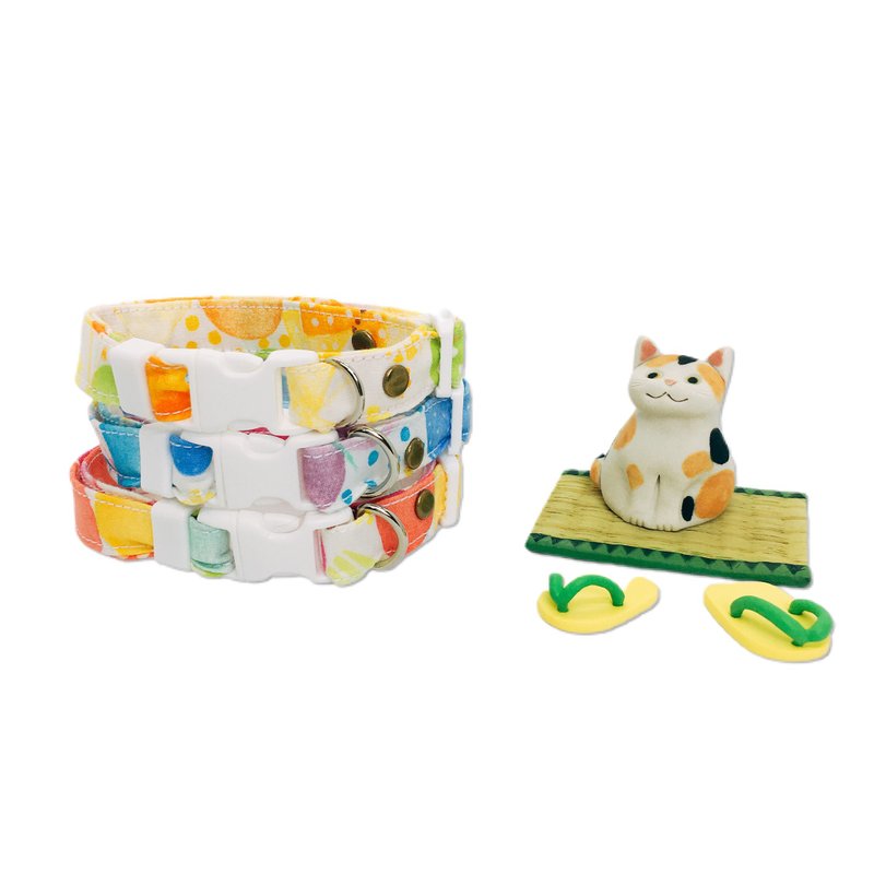 MaoFenBiBi 果酱系列精选 - 手做项圈 & 手工项圈 - 项圈/牵绳 - 棉．麻 