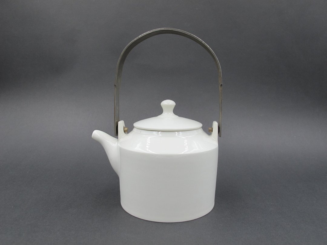 白瓷茶壶 - 茶具/茶杯 - 陶 白色