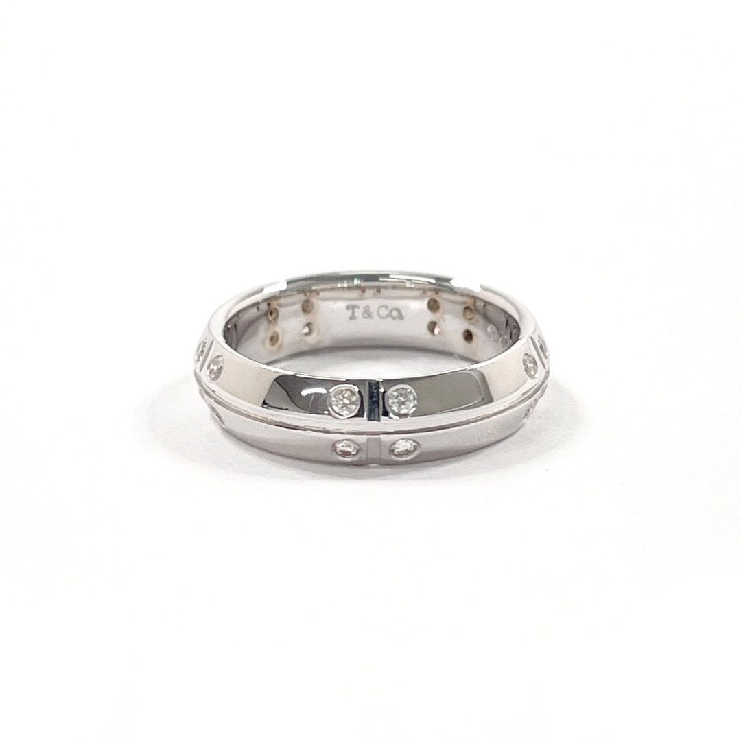 【日本直送 中古美品】9号 蒂芙尼 TIFFANY&Co. 戒指 Strummerica 18K白 K金/钻石 - 戒指 - 贵金属 银色