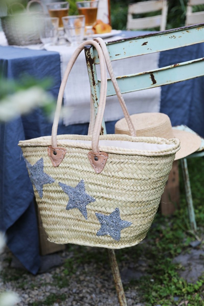 星星藤篮-银(限量特制款) - 侧背包/斜挎包 - 其他材质 