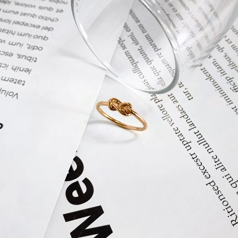 925纯银 | 无尽之结_戒指 - 戒指 - 贵金属 