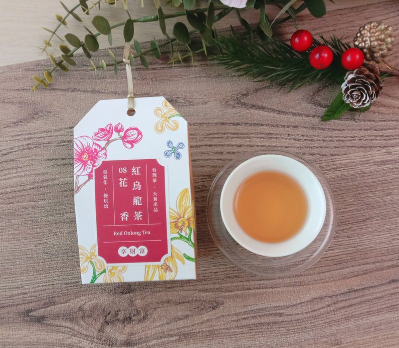 【御守茶 享财富】花香红乌龙茶_5入茶包_无毒友善熟果香带蜜香 - 茶 - 植物．花 多色