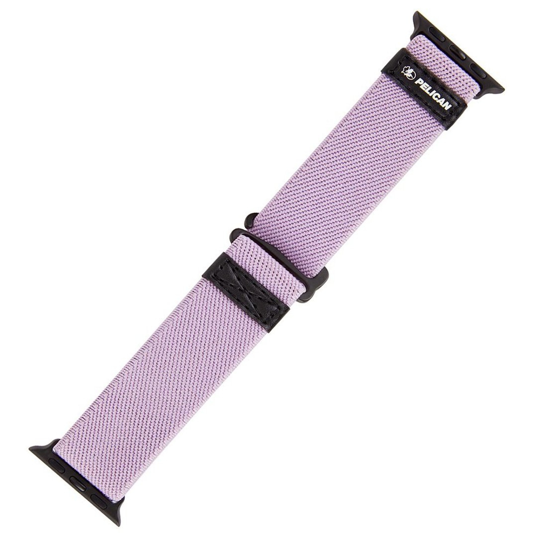 Pelican Apple Watch 42-44mm 1-7代/SE 保护者NATO表带 - 淡紫色 - 其他 - 其他材质 