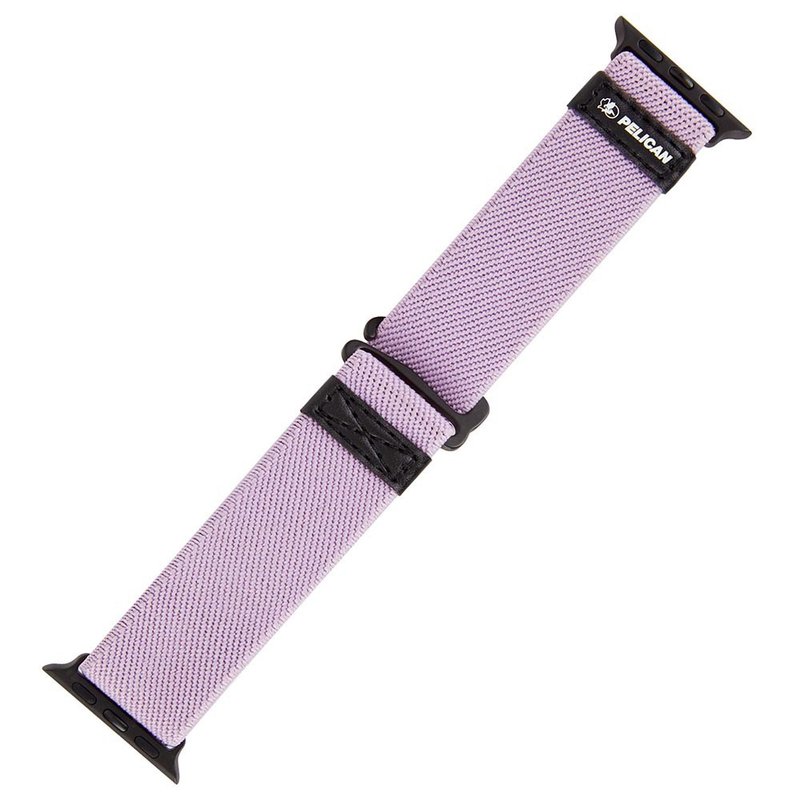 Pelican Apple Watch 42-44mm 1-7代/SE 保护者NATO表带 - 淡紫色 - 其他 - 其他材质 