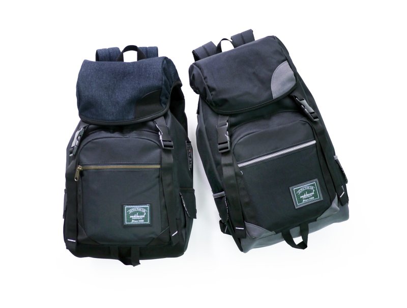 Matchwood Apollo 防水笔电后背包 黑灰款/单宁 山系 后背包 - 后背包/双肩包 - 其他材质 黑色