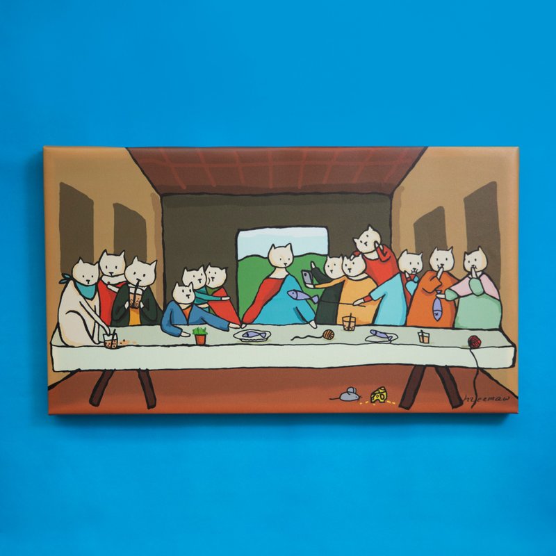 咪某猫最后的谢师宴复制画 - 海报/装饰画/版画 - 其他材质 多色
