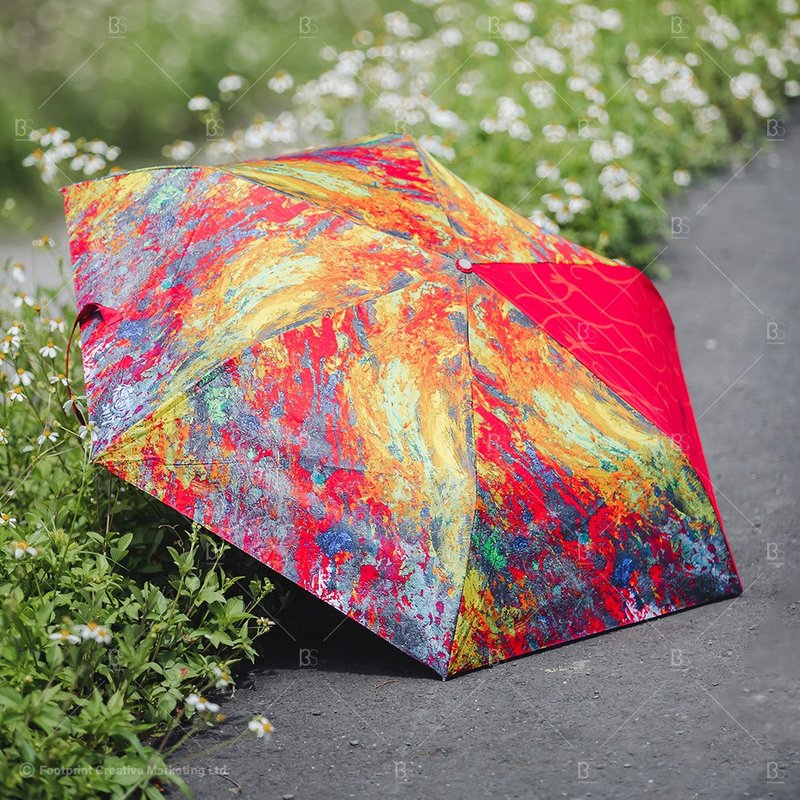 艺术家顾德莎授权设计_艺术折伞 - 雨伞/雨衣 - 其他人造纤维 多色