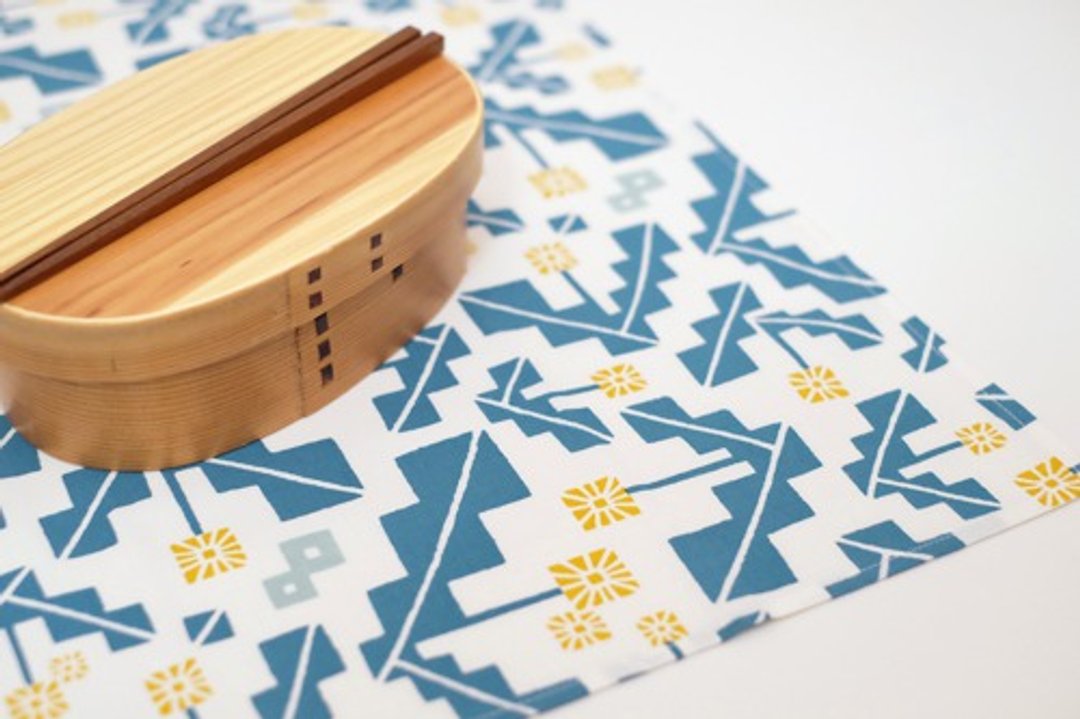 Handkerchief / bento wrapping dandelions - 手帕/方巾 - 棉 