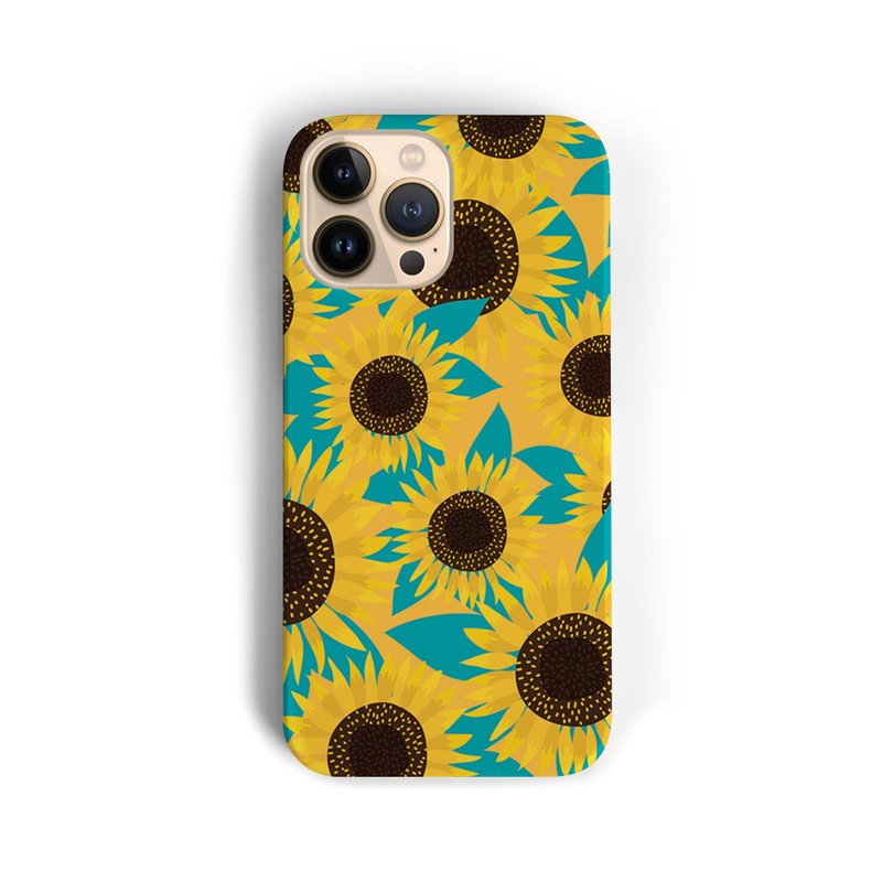 My Sunflower 向日葵 - 黄色花 iPhone/Samsung手机壳 - 手机壳/手机套 - 塑料 黄色