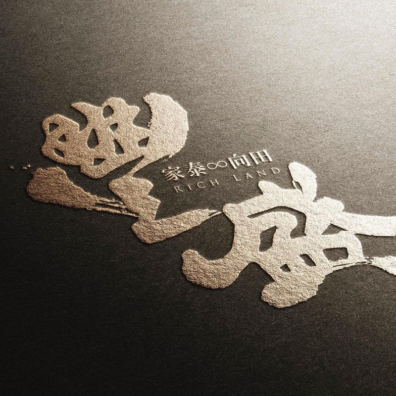 中英文字体品牌LOGO设计 商标设计 VIS视觉识别 定制化设计 - 字体设计 - 其他材质 