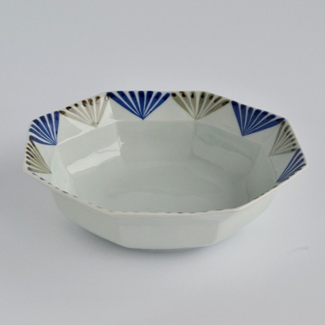 三角Jukusa Rim 八角锅L - 碗 - 陶 