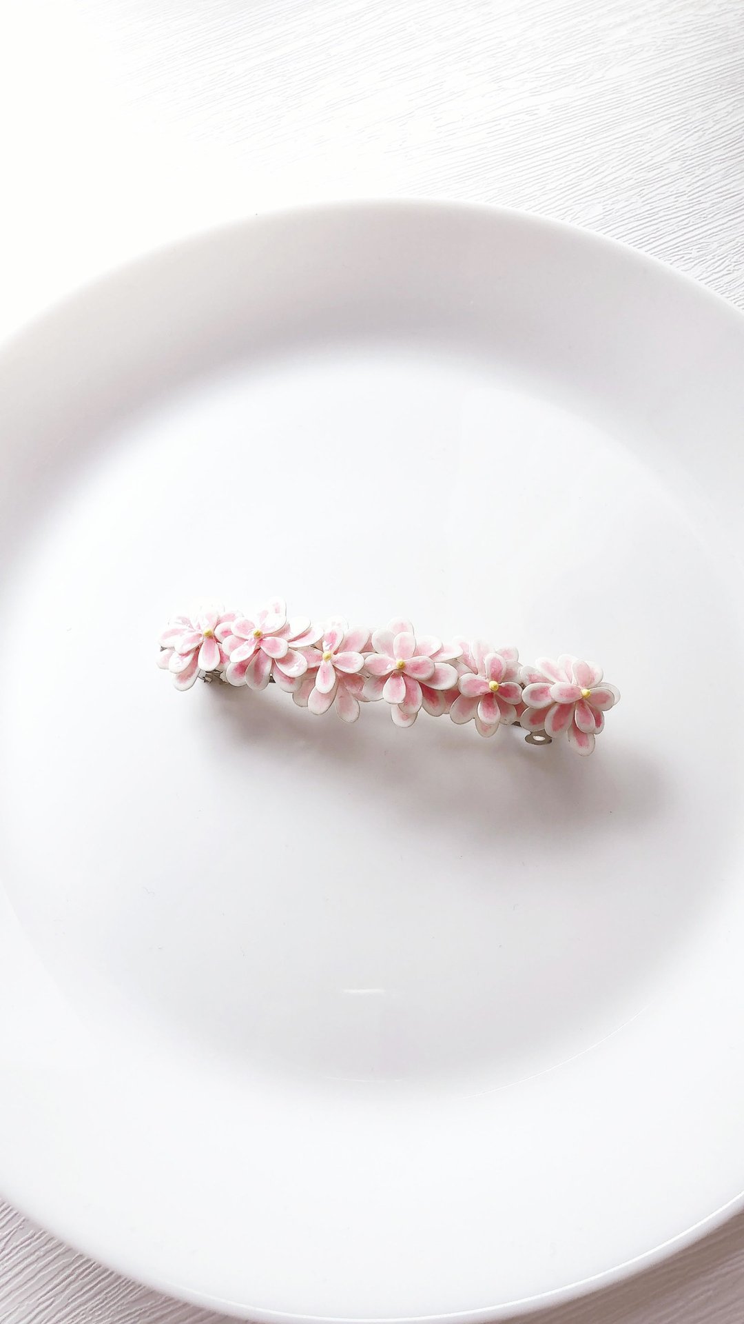 小清新* 万华镜紫阳花水晶花发夹 - 发饰 - 树脂 