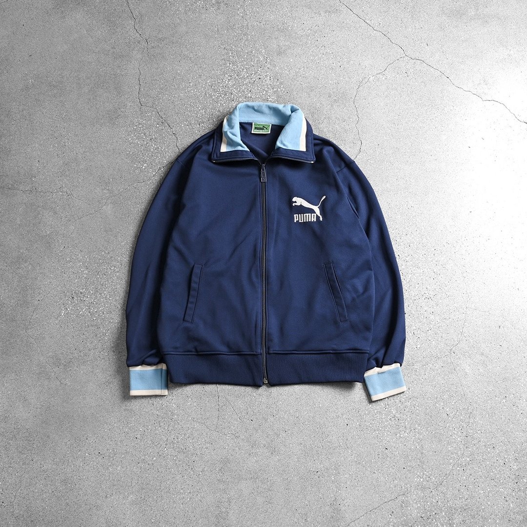 Vintage puma 运动外套 / 教练外套、复古休闲、美式运动外套 - 女装休闲/机能外套 - 其他材质 蓝色