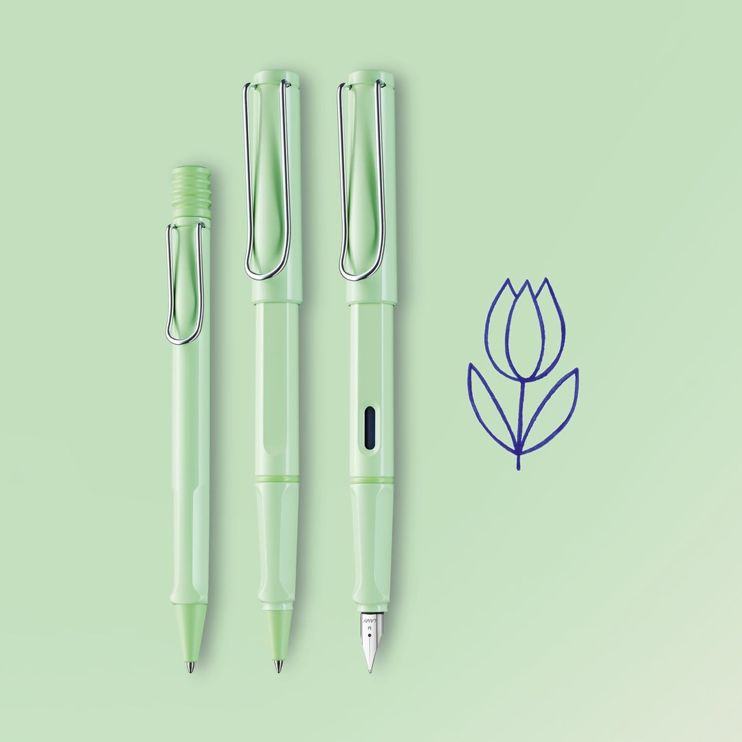 LAMY 原子笔 / safari 狩猎者系列  -  薄荷绿 - 圆珠笔/中性笔 - 塑料 绿色