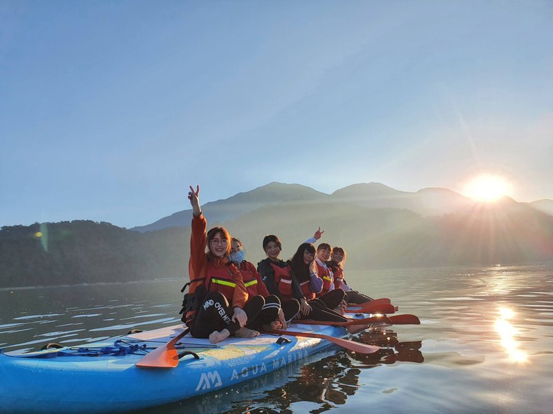 日月潭龙舟板体验-日出/早晨/日落团(5人成行) - 户外/室内活动 - 其他材质 