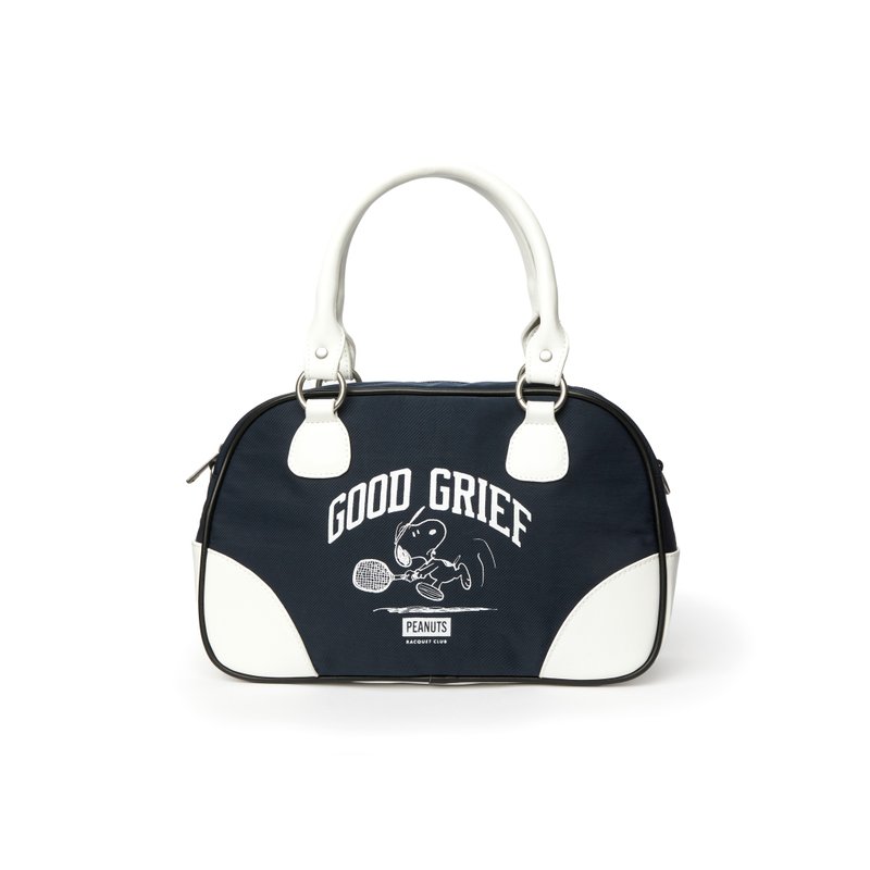 Snoopy Bowling Bag - 史努比保龄球袋 (深蓝) - 手提包/手提袋 - 尼龙 蓝色