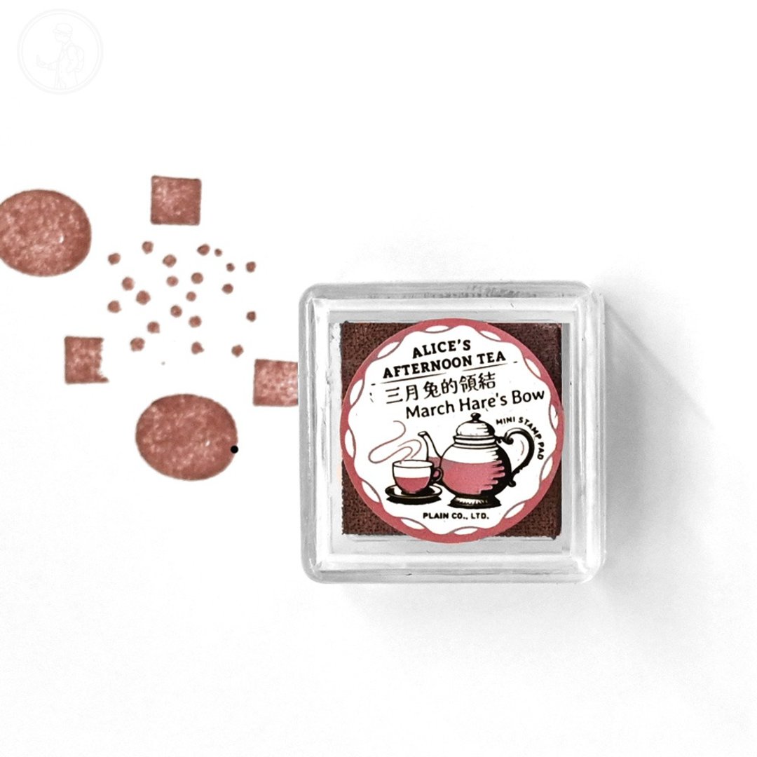 三月兔的领结 - 风物诗印台 ALICE'S AFTERNOON TEA - 印章/印台 - 塑料 