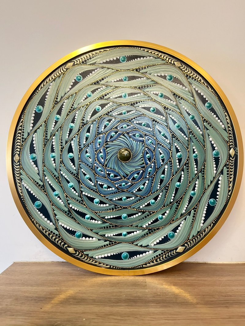 内在的声音 - 奥修禅卡系列 点点曼陀罗 - 海报/装饰画/版画 - 木头 