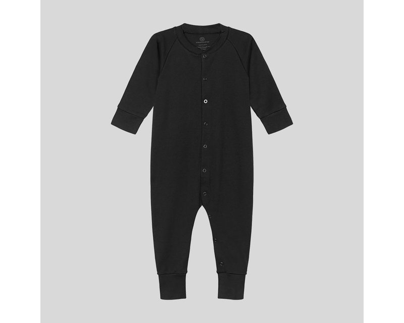 The Sleepy Collection - 宝宝连身匹马棉家居服/睡衣 - Black - 包屁衣/连体衣 - 棉．麻 