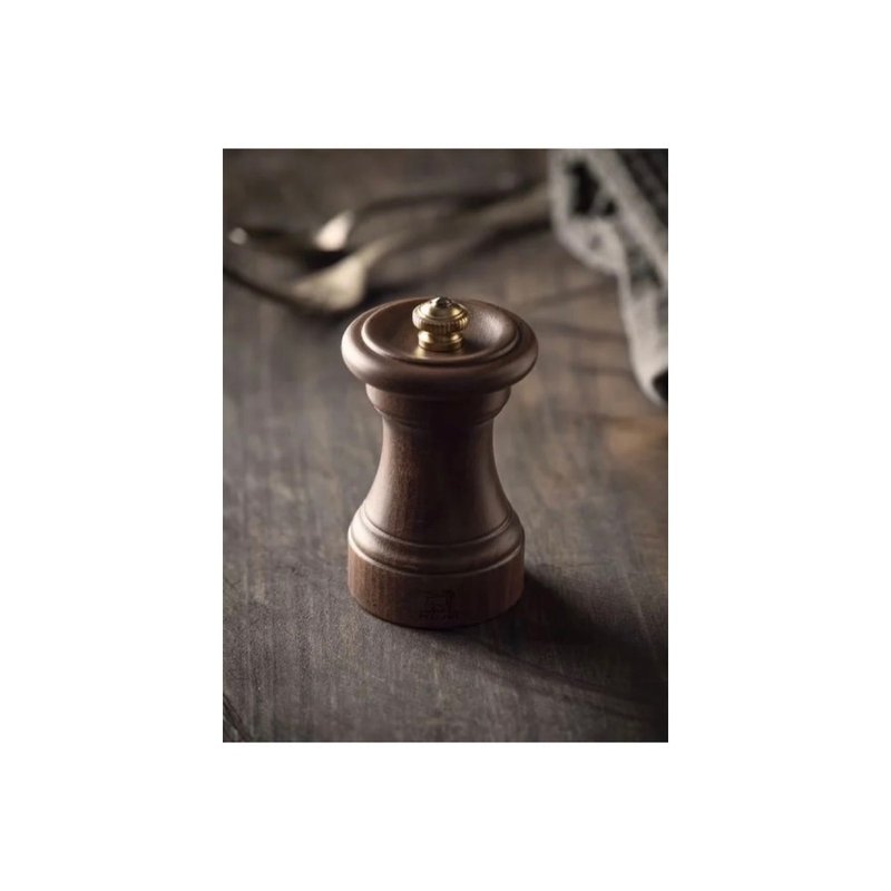 【法式入厝礼品】法国制造 Peugeot 1874 复刻记念款 盐/胡椒磨坊 - 调味罐/酱料瓶 - 木头 咖啡色